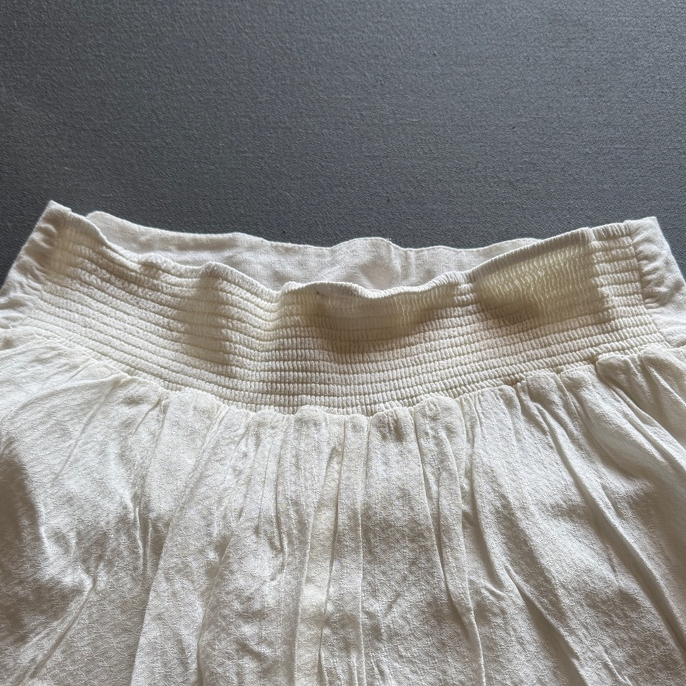 Free People Ombre A-Line Skirt in Blue and White - Picture 4 of 4
